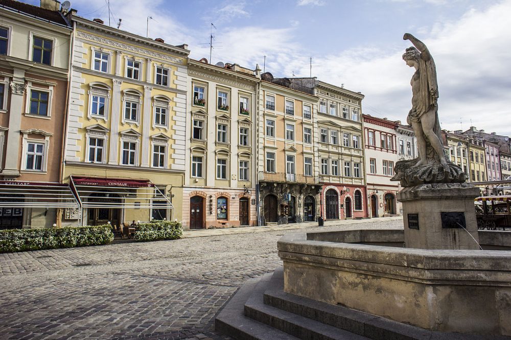 Lviv Rynok square -katu